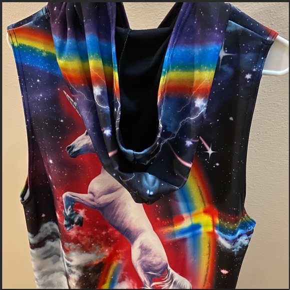 Blackmilk Hell Yeah muscle (sleeveless) hoodie. - Picture 5 of 10